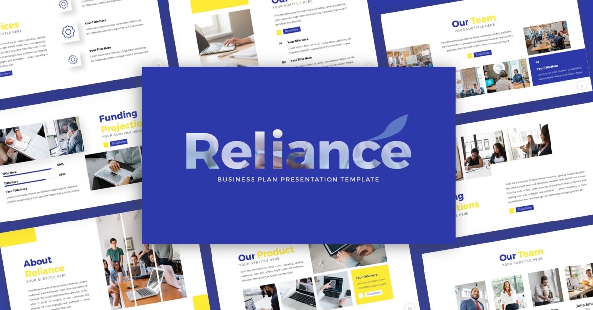 reliance company ppt presentation