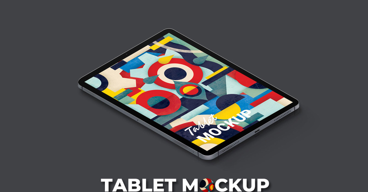 Tablet product mockup #153488 - TemplateMonster