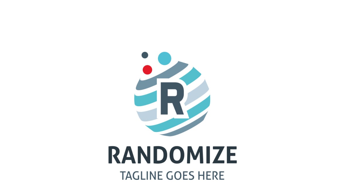 Letter R Randomize Logo Template #153780 - TemplateMonster