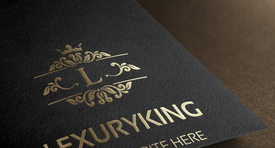 Lexury King (Letter L) Logo Template - TemplateMonster