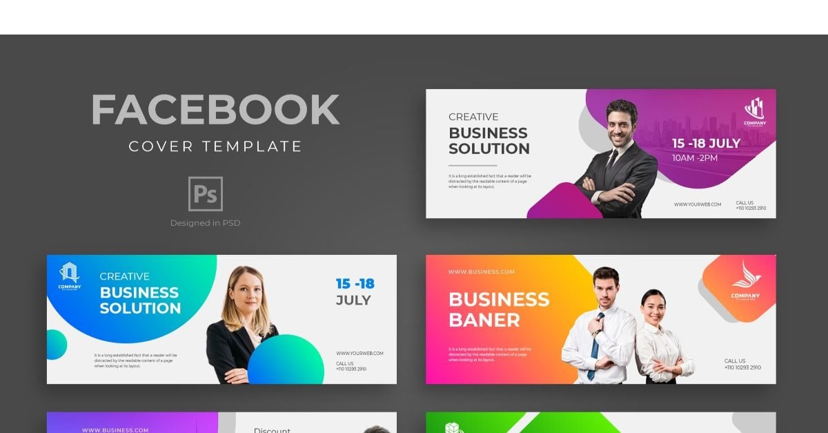 Image 3 for Facebook Templates For Business