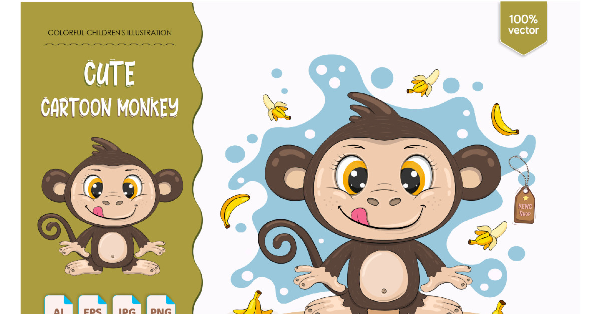 Macaco Dos Desenhos Animados PNG , Clipart De Macaco, Clipart Dos