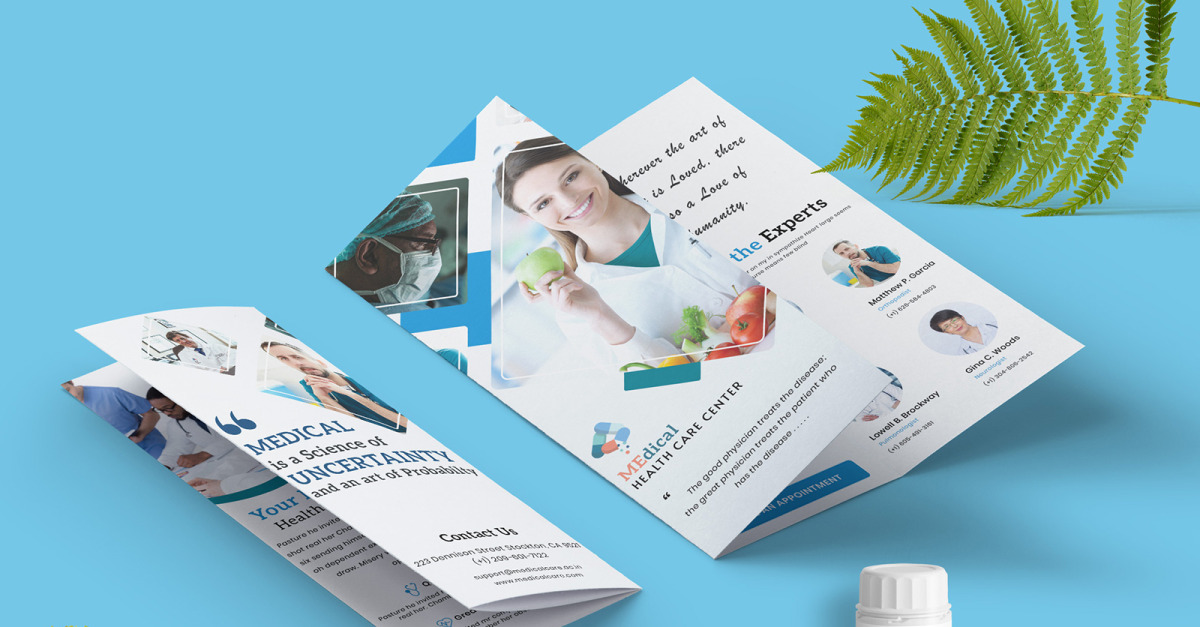 Medical Brochure Trifold - Corporate Identity Template