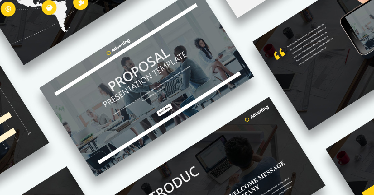 Promposal Google Slideshow Free Proposal Presentation Google Slides - TemplateMonster