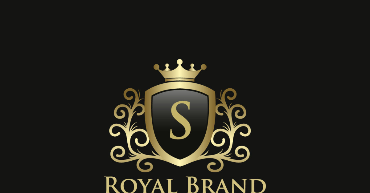 Initial me letter royal luxury logo template Vector Image