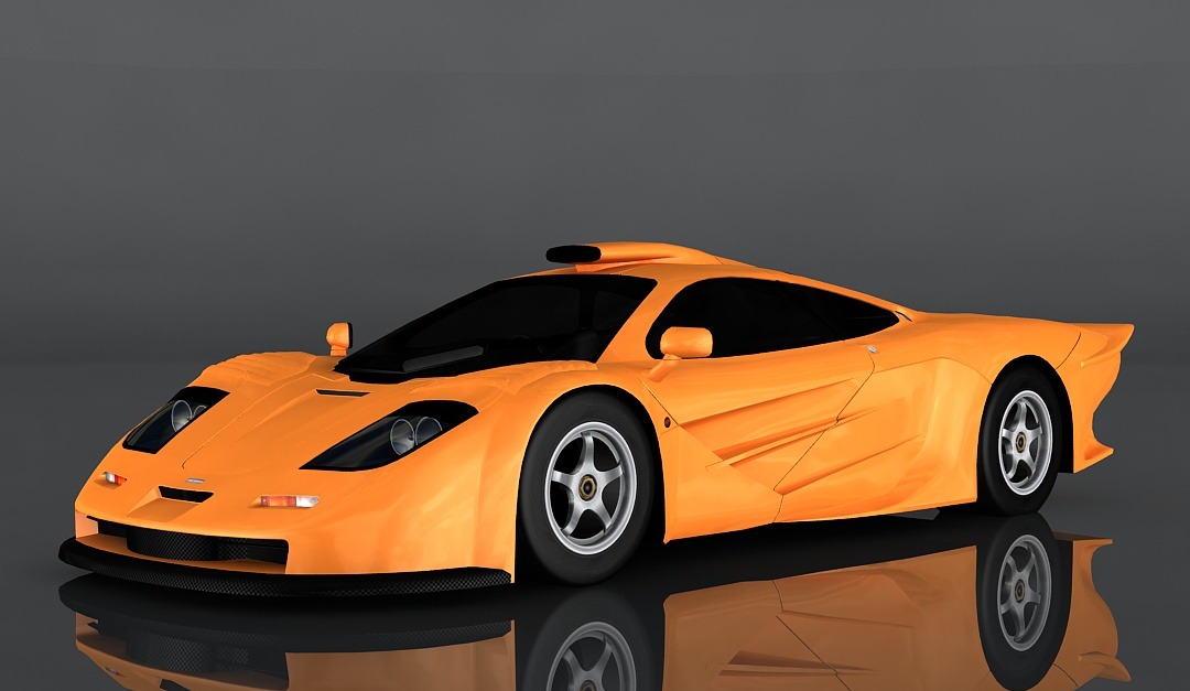 McLaren F1 1997 3D Model #174304 - TemplateMonster