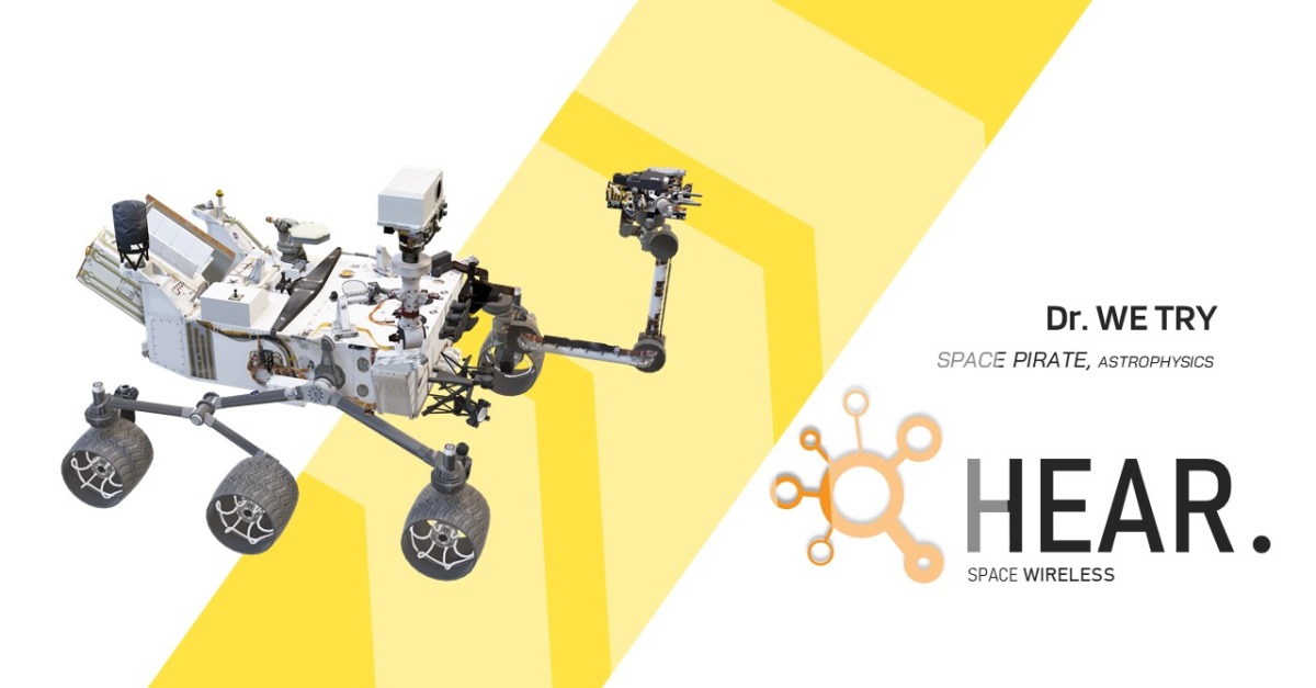Modèle PowerPoint de science du rover spatial