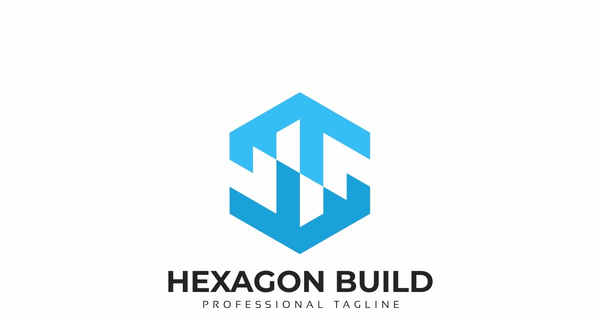 Hexagon Building Logo template #175988 - TemplateMonster