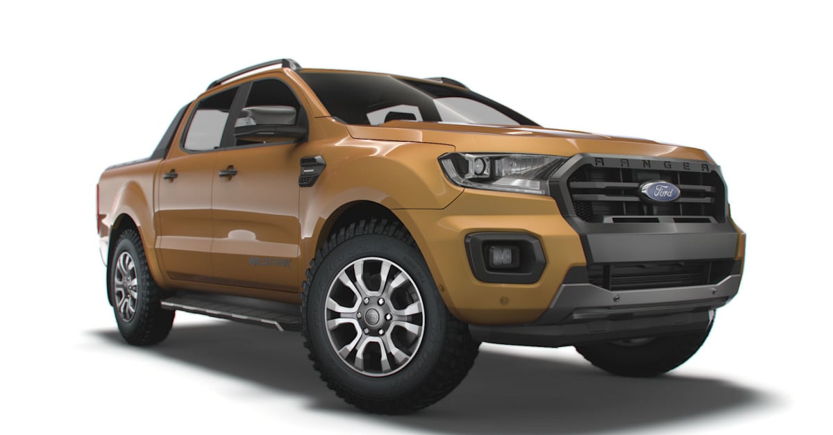 Ford Ranger Wildtrak 2023 3D model