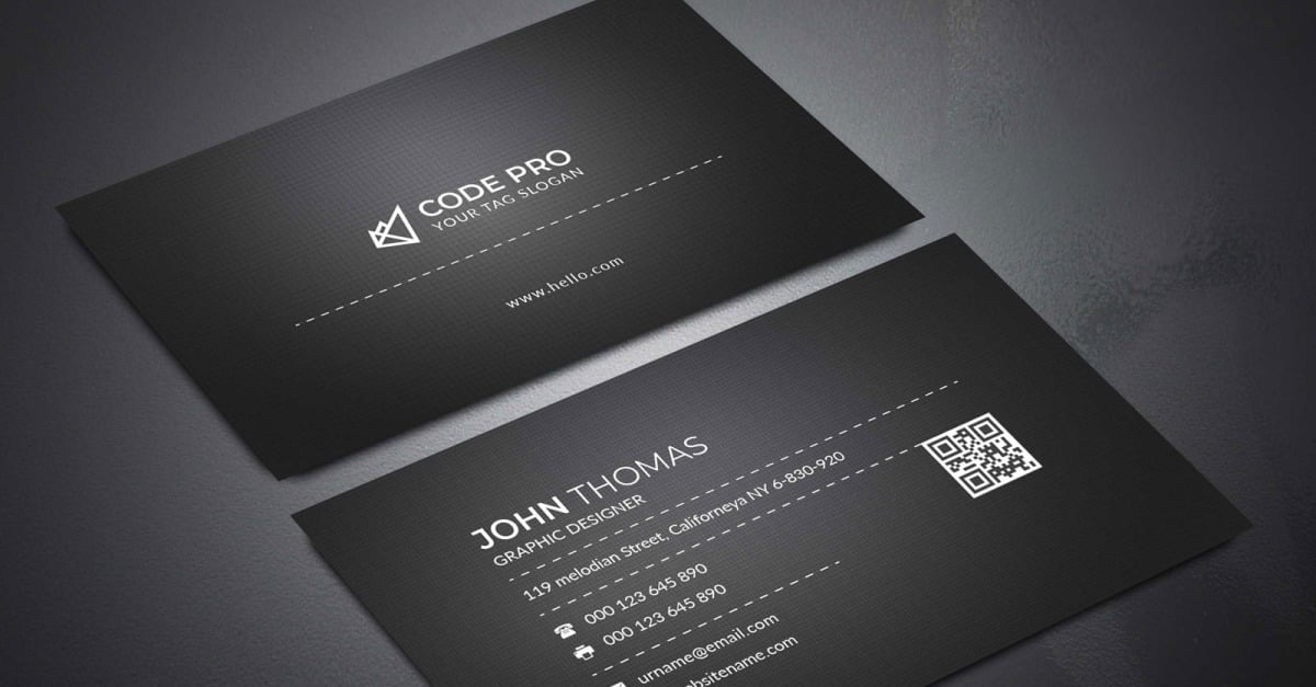 Business Card Corporate identity template - TemplateMonster