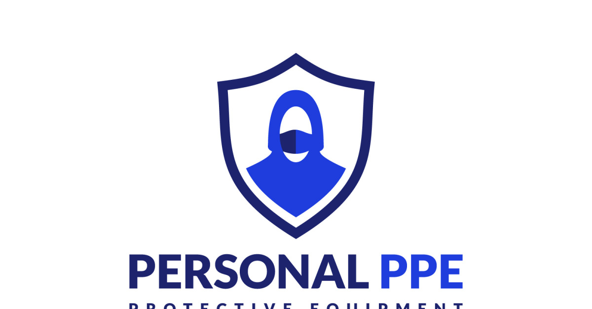 Conception de logo d'équipement de protection individuelle EPI