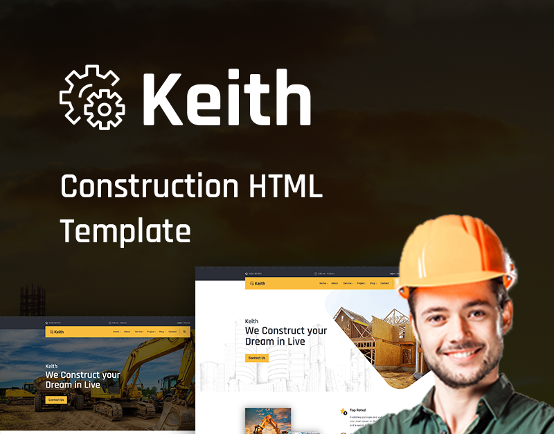 Keith – Construction Website Template