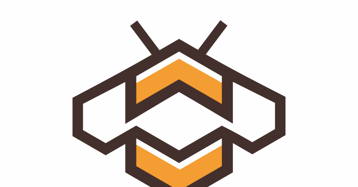 Altıgen Soyut Arı Logo Şablonu #180755 - TemplateMonster