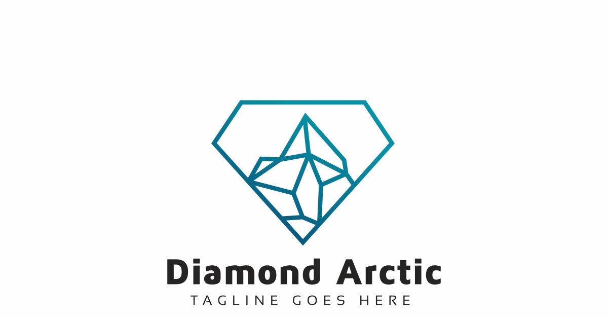 Diamond Arctic Logo Template #187286 - TemplateMonster
