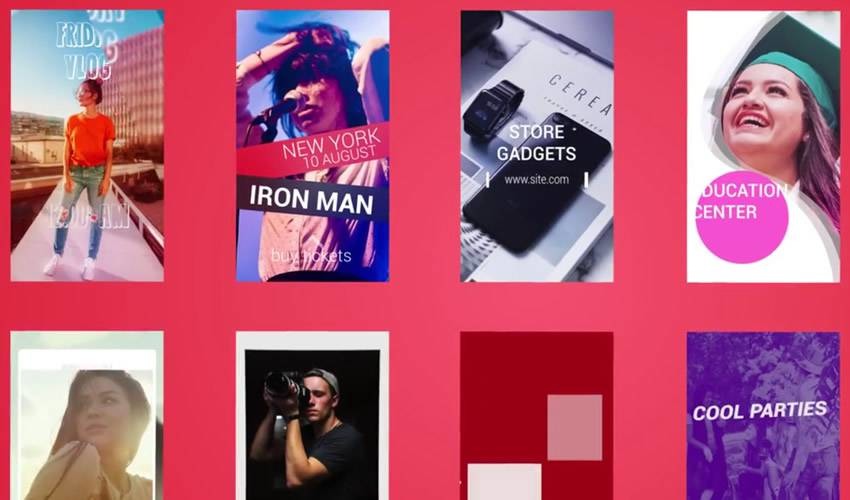 Free Instagram Stories Premiere Pro Template