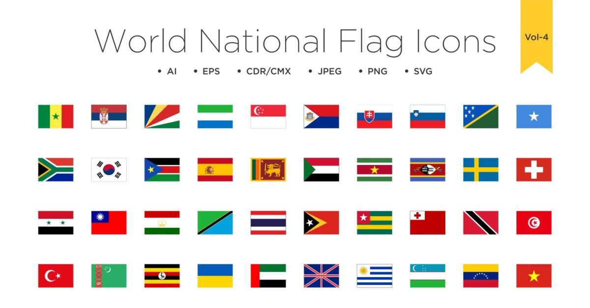 Afficher n'importe quel drapeau du monde avec flag-icons