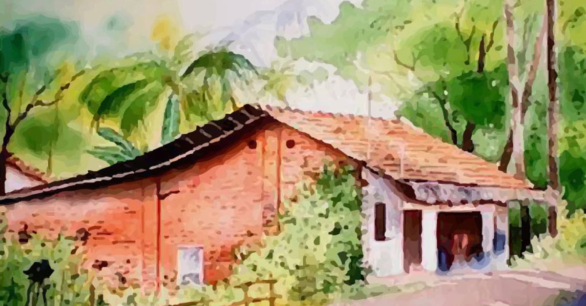 Evening in my village - A beautiful oil pastel drawing tutorial | Hi, in  this video I am going to show you some very easy and basic technique to draw  a beautiuful