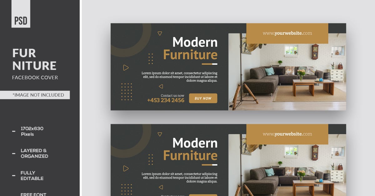 Furniture Facebook Banner Timeline Cover Social Media