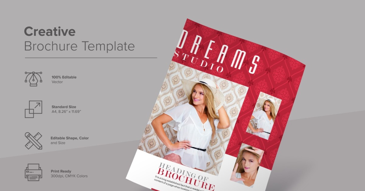 Faison Brochure Design Template #202678 - TemplateMonster