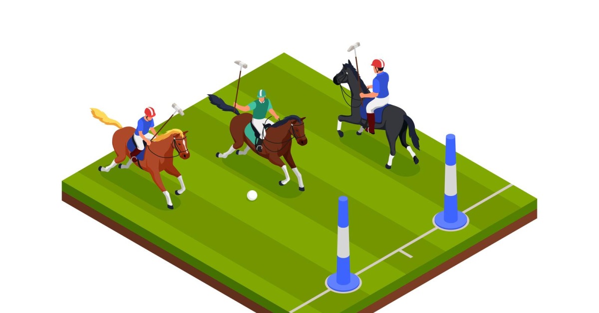 Conjunto de conceito plana de esporte cavalo subindo de jockey equipamentos  treinamento jogos competições design composições ilustração vetorial