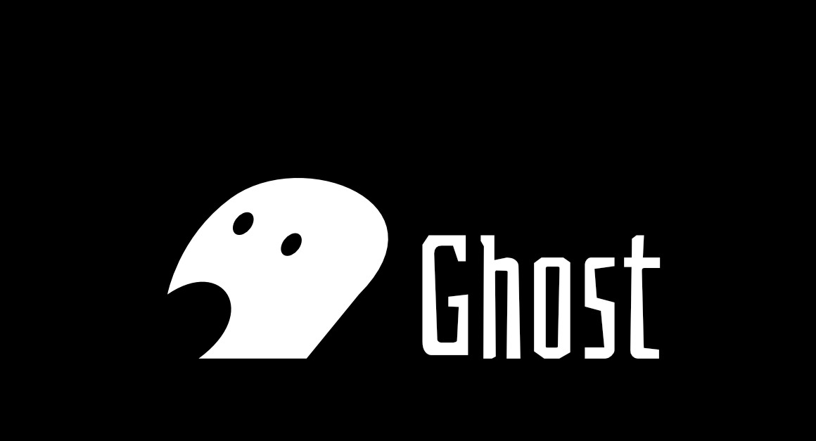 Simple Ghost - Black Corporate Logo #204194 - TemplateMonster