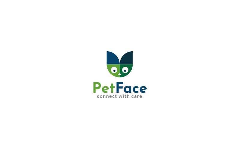 Pet Face Logo Design Template #206191 - TemplateMonster