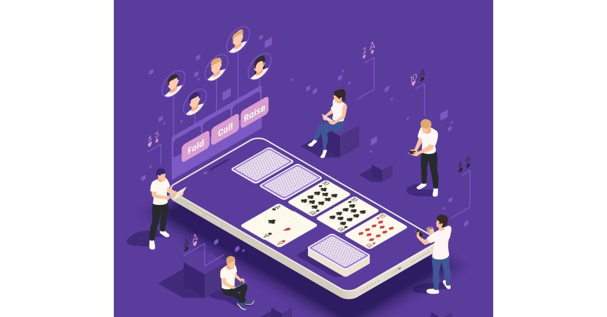 Mobile Gaming Isometric Set Vector Illustration Concept