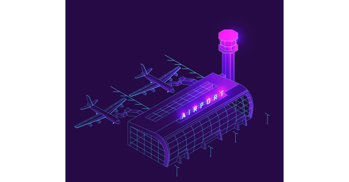 Digital Twin Technology Isometric 4 Vector Illustration Concept