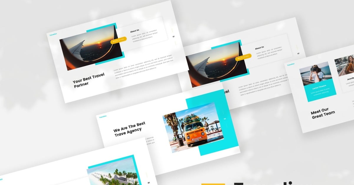 Travelian — Travel Google Slides Template - TemplateMonster