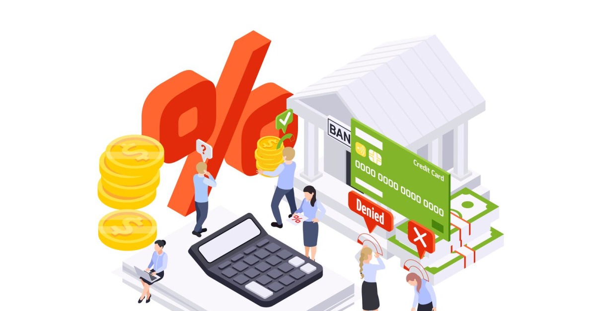 Bank Loan Isometric 210203928 Vector Illustration Concept