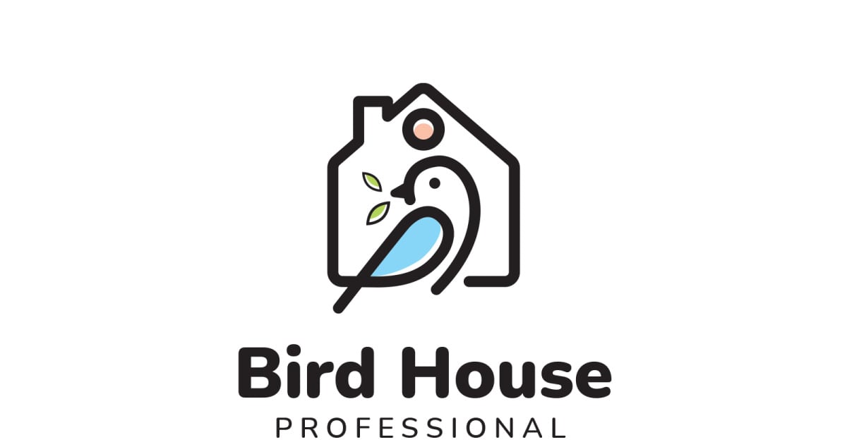 Canary - Bird House Logo Template #212972 - TemplateMonster