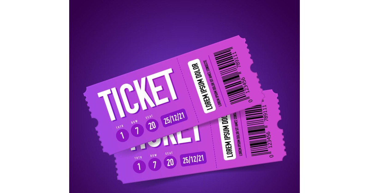 Realistic Tickets 201151806 Vector Illustration Concept