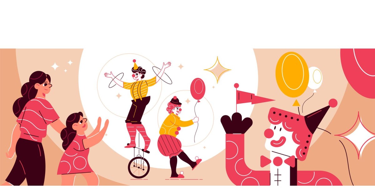 Circus Funfair 201051819 Vector Illustration Concept