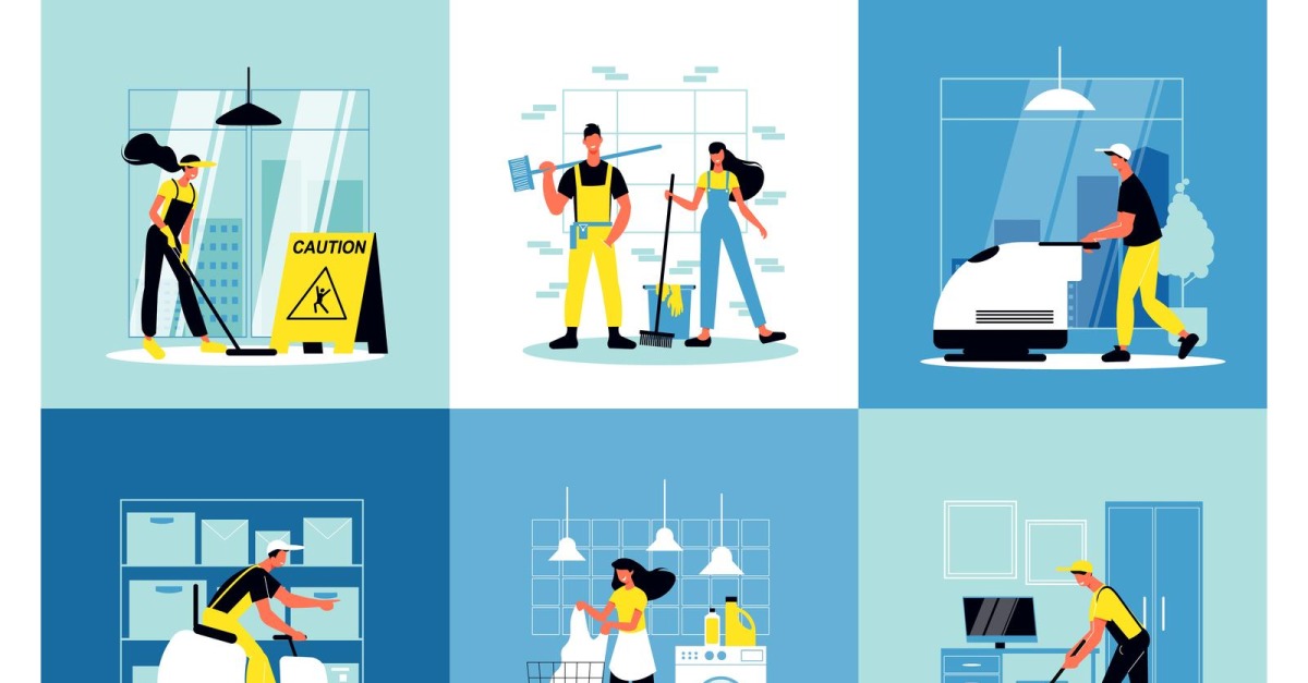 Cleaning Design Concept 201060540 Vector Illustration Concept