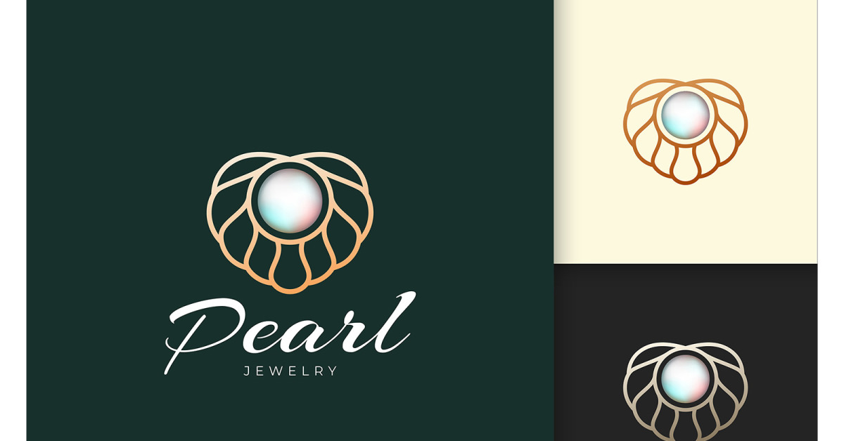 sea shell pearl logo