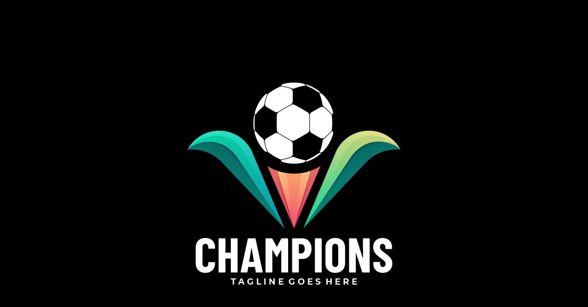 Champion Gradient Logo Style #215908 - TemplateMonster