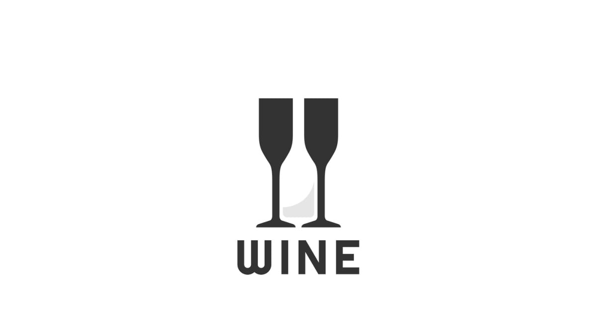 Wine Silhouette Logo Style #217085 - TemplateMonster