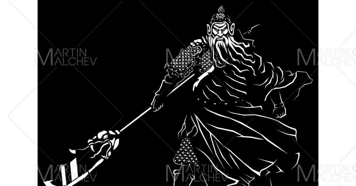 God of War Vector Illustration #219141 - TemplateMonster