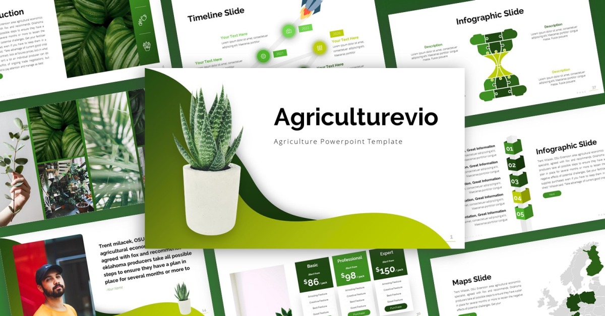 Agriculturevio Agriculture Multipurose Plantillas de Presentaciones ...