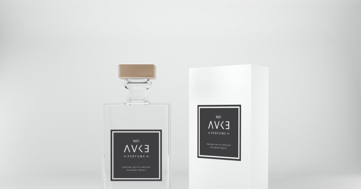 Premium AI Image  Modern minimalist perfume bottle design isolated AI  Generated