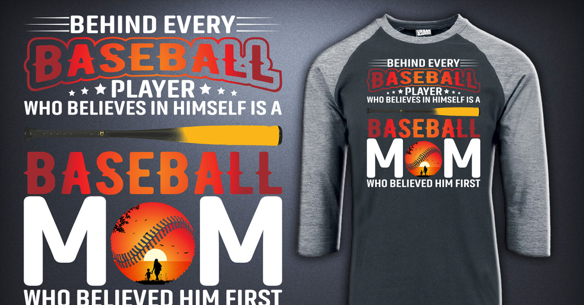 Personalized T-Shirts Behind Every Baseball Player Who Believes In