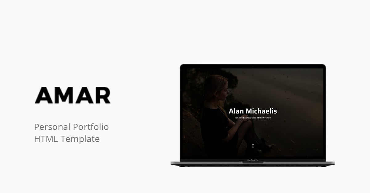 Amar - Premium Personal Portfolio Website Template