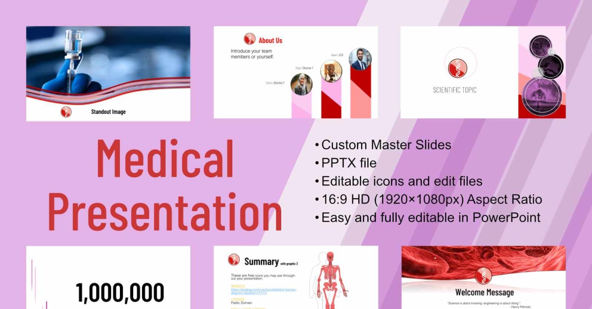 Medical Health PowerPoint Presentation TemplateMonster