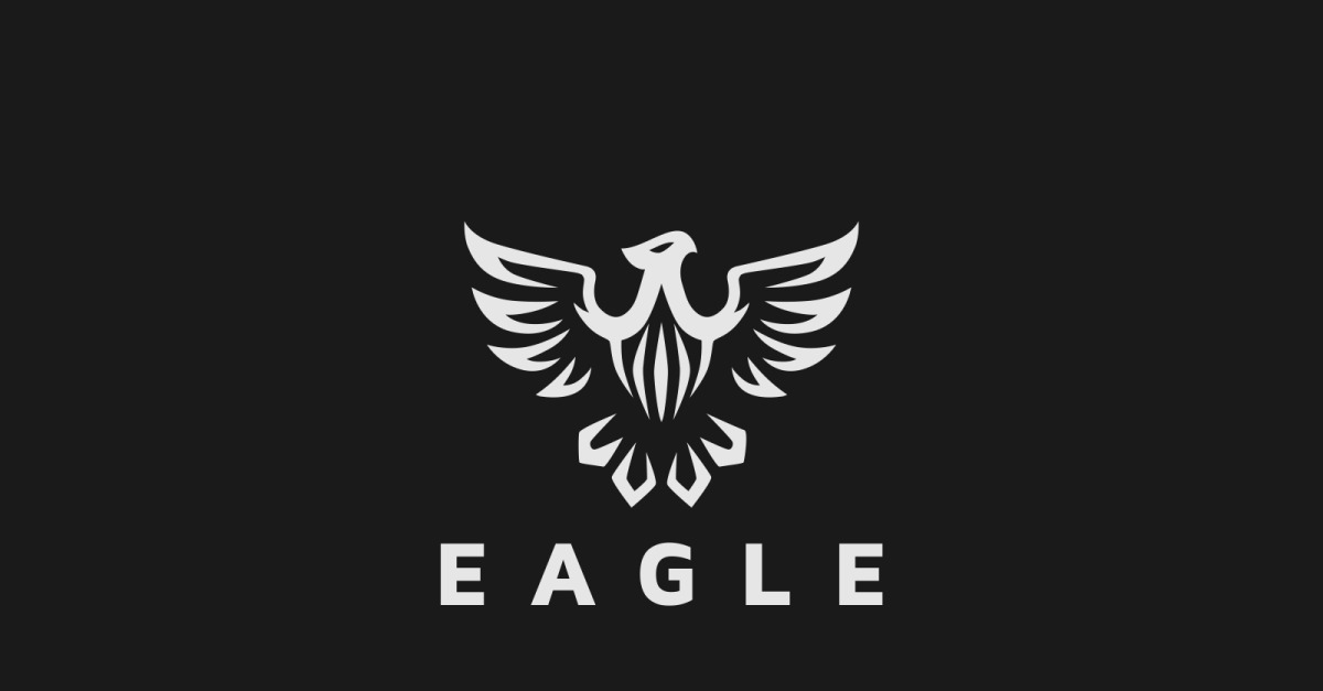 Eagle Logo Falcon Template #227396 - TemplateMonster