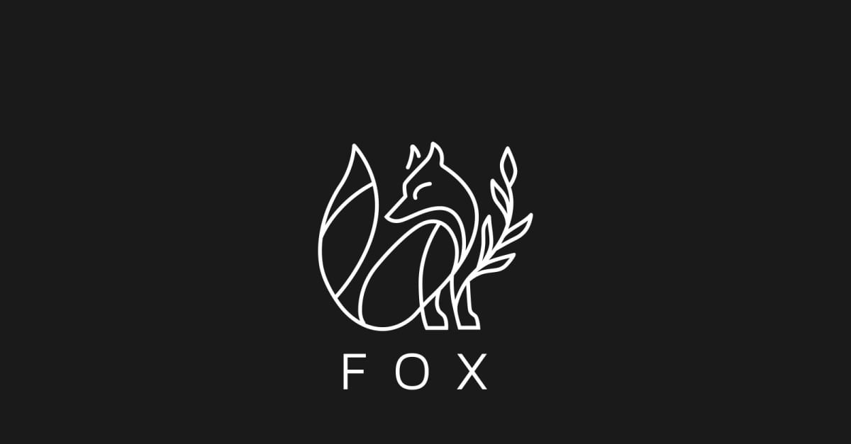 Feminine Fox Logo Template #227419 - TemplateMonster