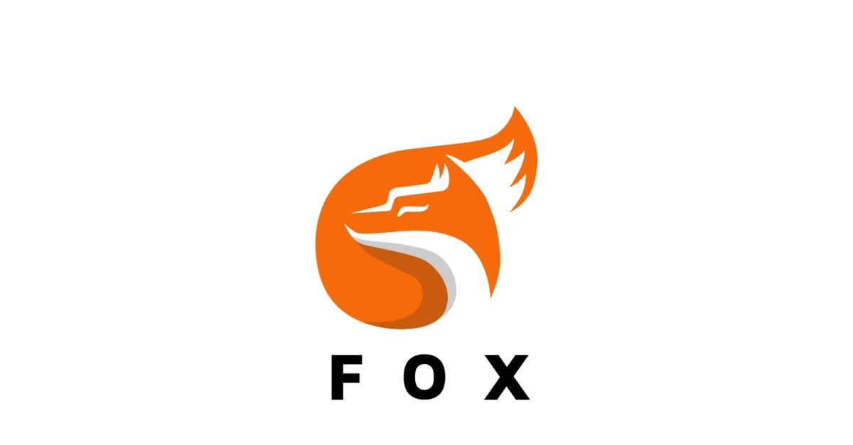 Fox Logo Circle Fox Logo Template #227425 - TemplateMonster