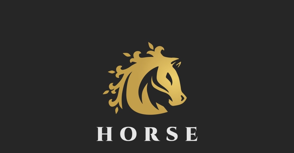 Royal Horse King Horse Logo #227458 - TemplateMonster