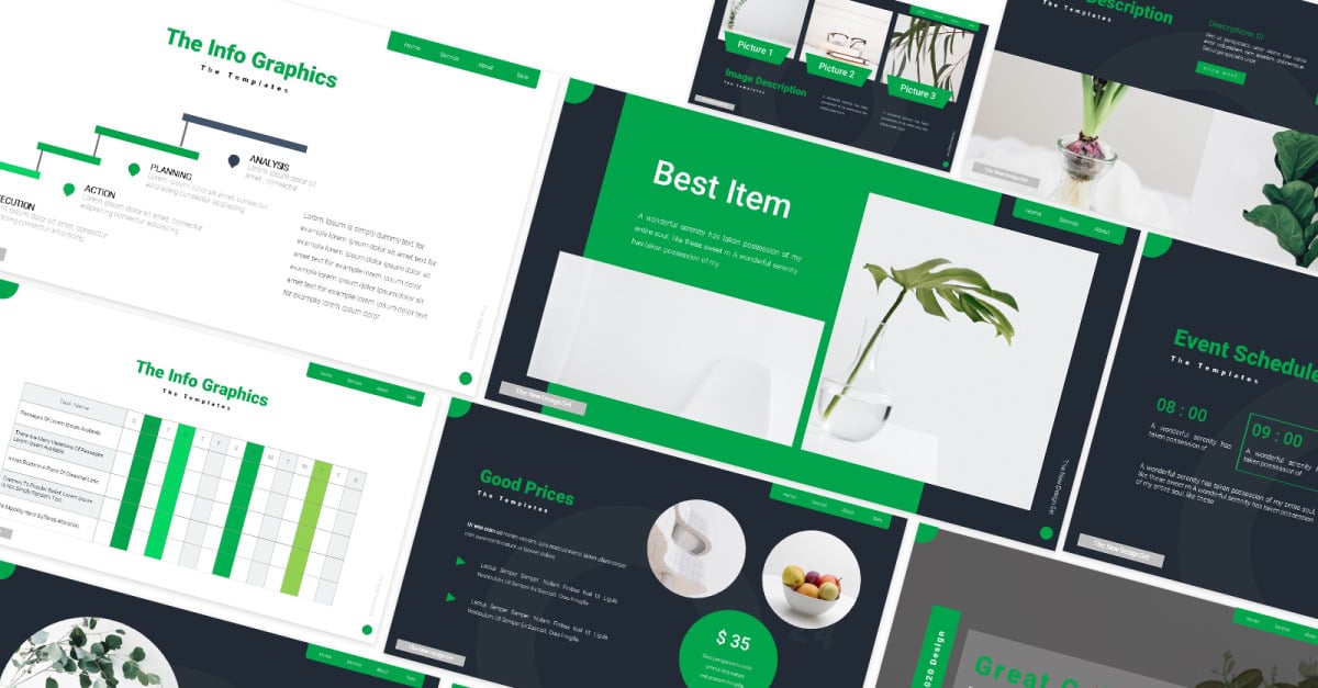 Great Coffee Powerpoint Template #229492 - TemplateMonster