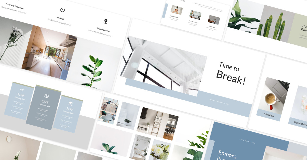 Empora Multimedia Google Slides Template TemplateMonster