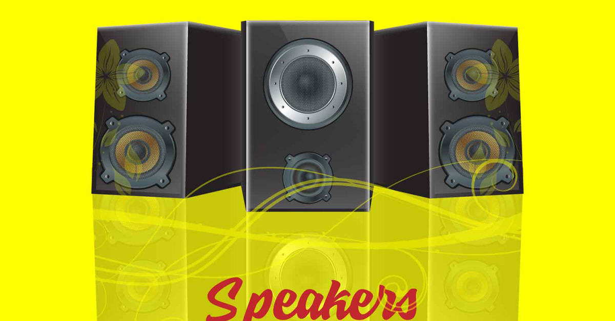 Realistic Sound Vector Realistic sound speaker vector #233494 - TemplateMonster